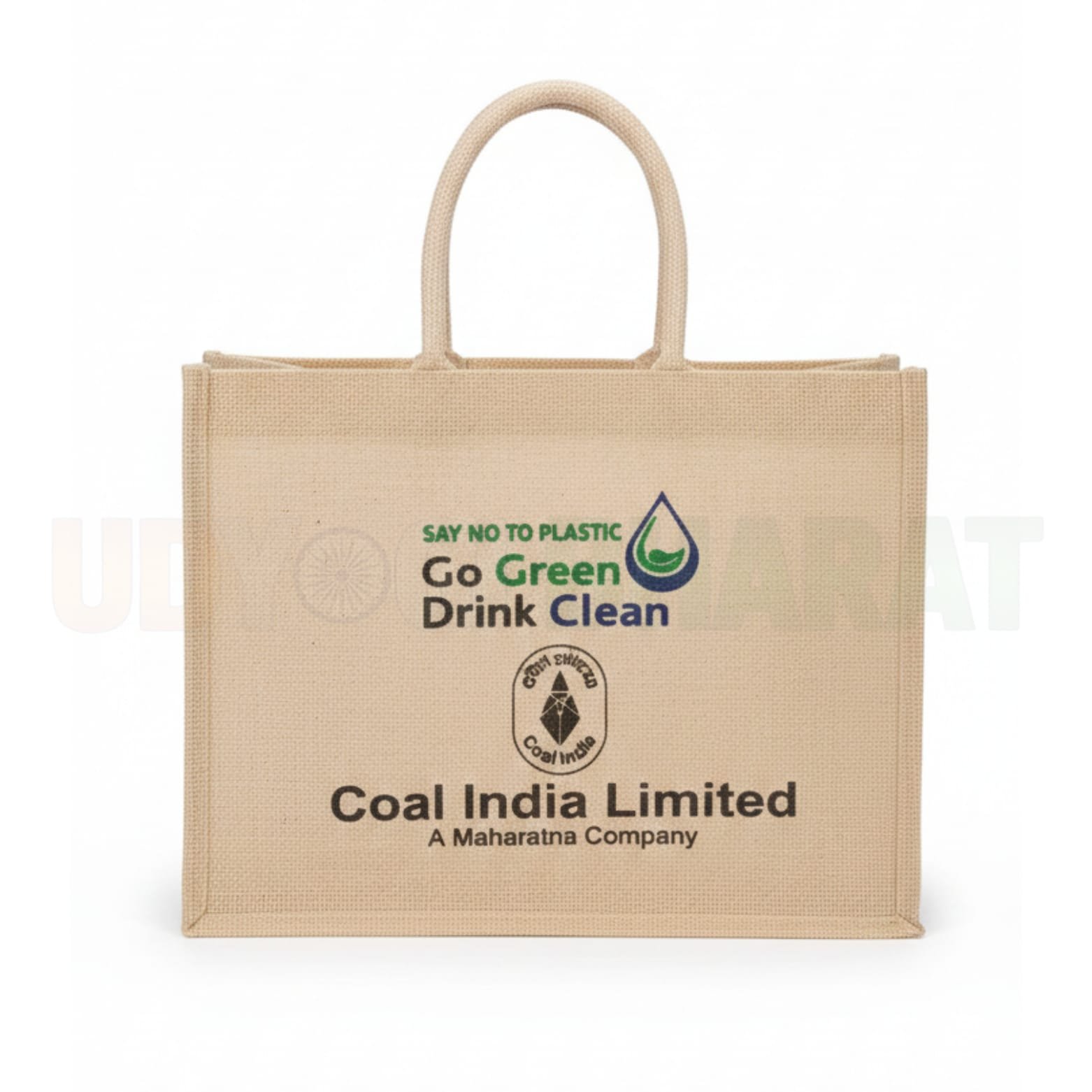 Charming Non-Woven PVC Stylish & Sustainable Messenger Bag (Brown, 20 L)