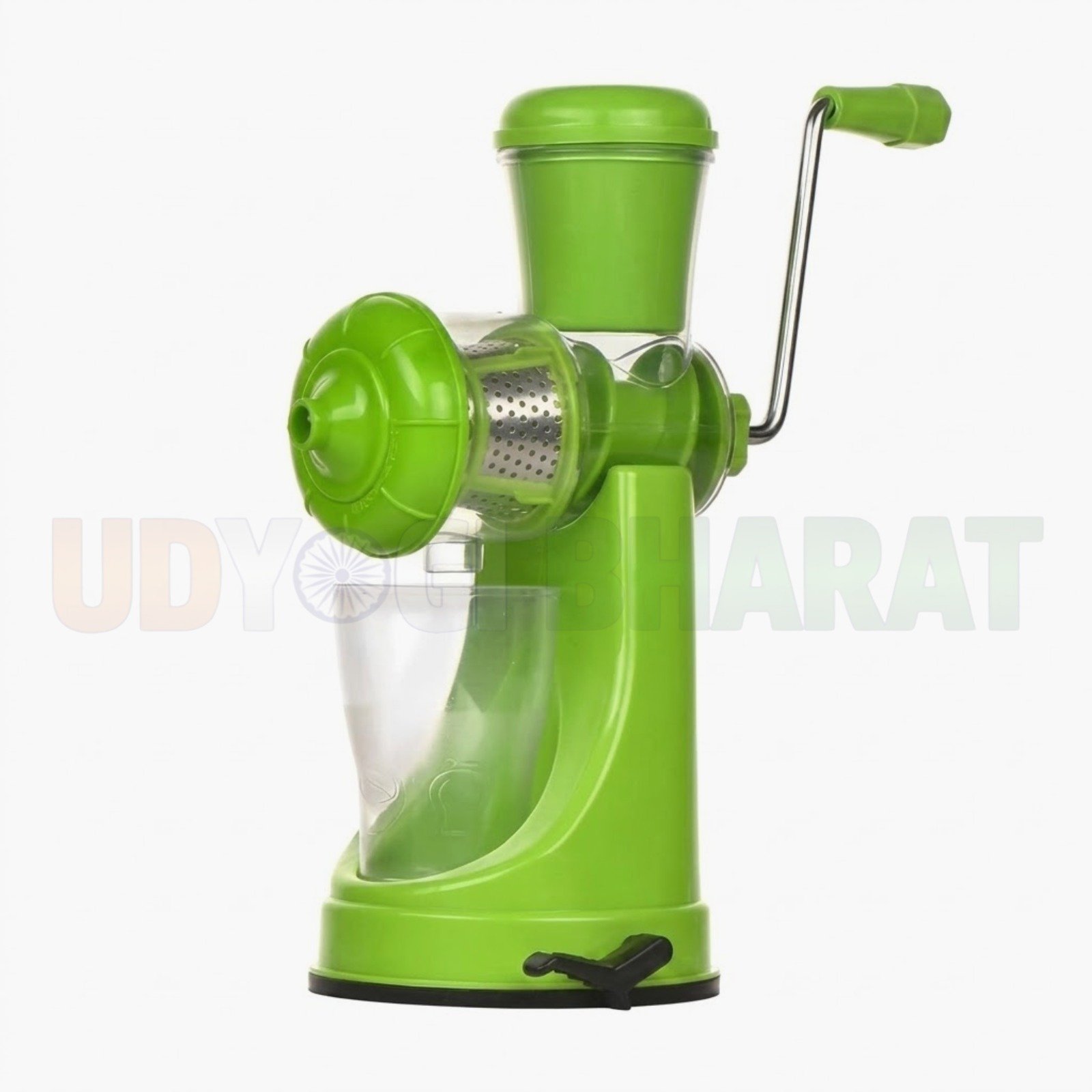 HALAR and Vacuum Locking System 200 W Juicer (Plastic Fruit and Vegetable Juicer With Steel Handle | 1 Jar | Multicolor)