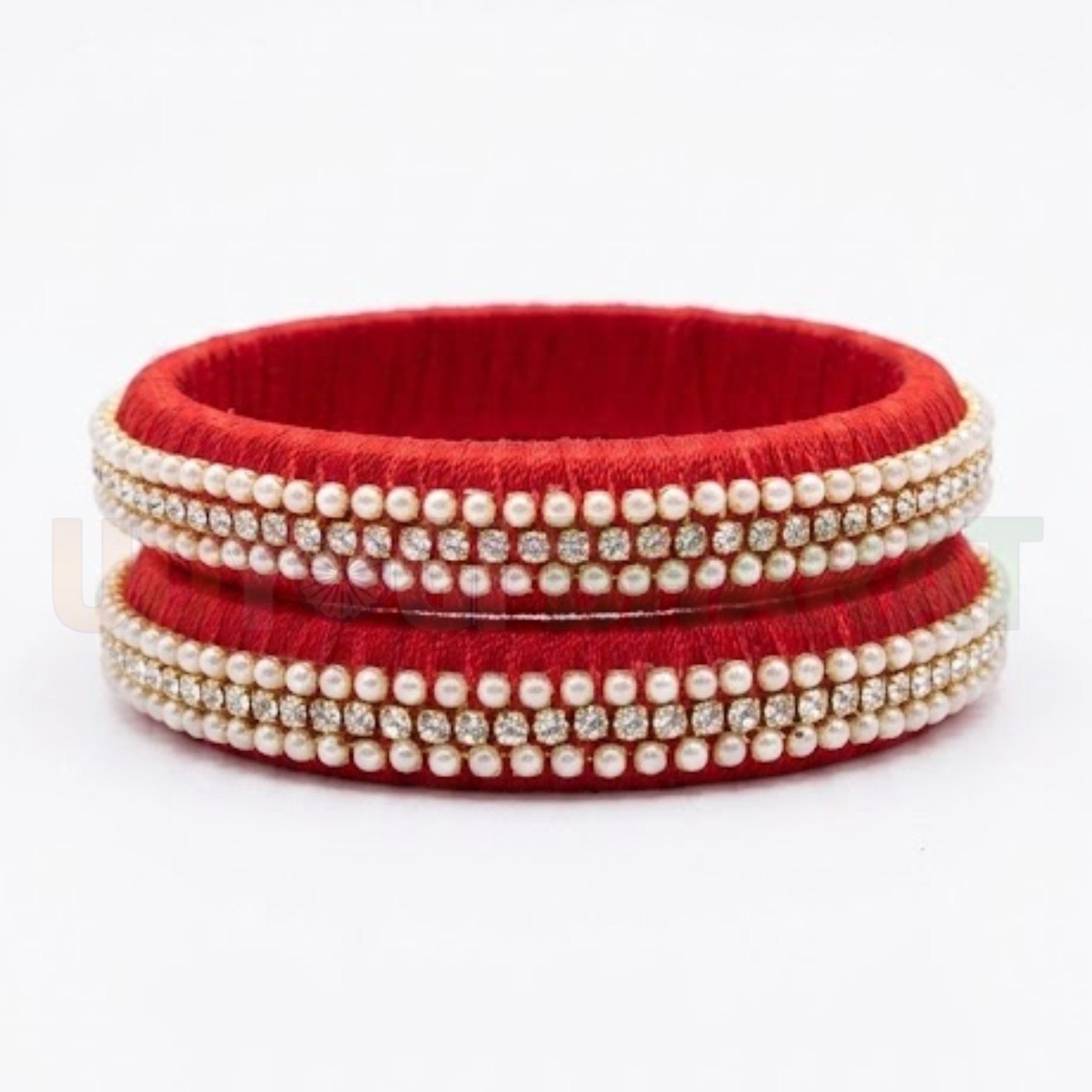 Silk thread daimond parl chain bangals