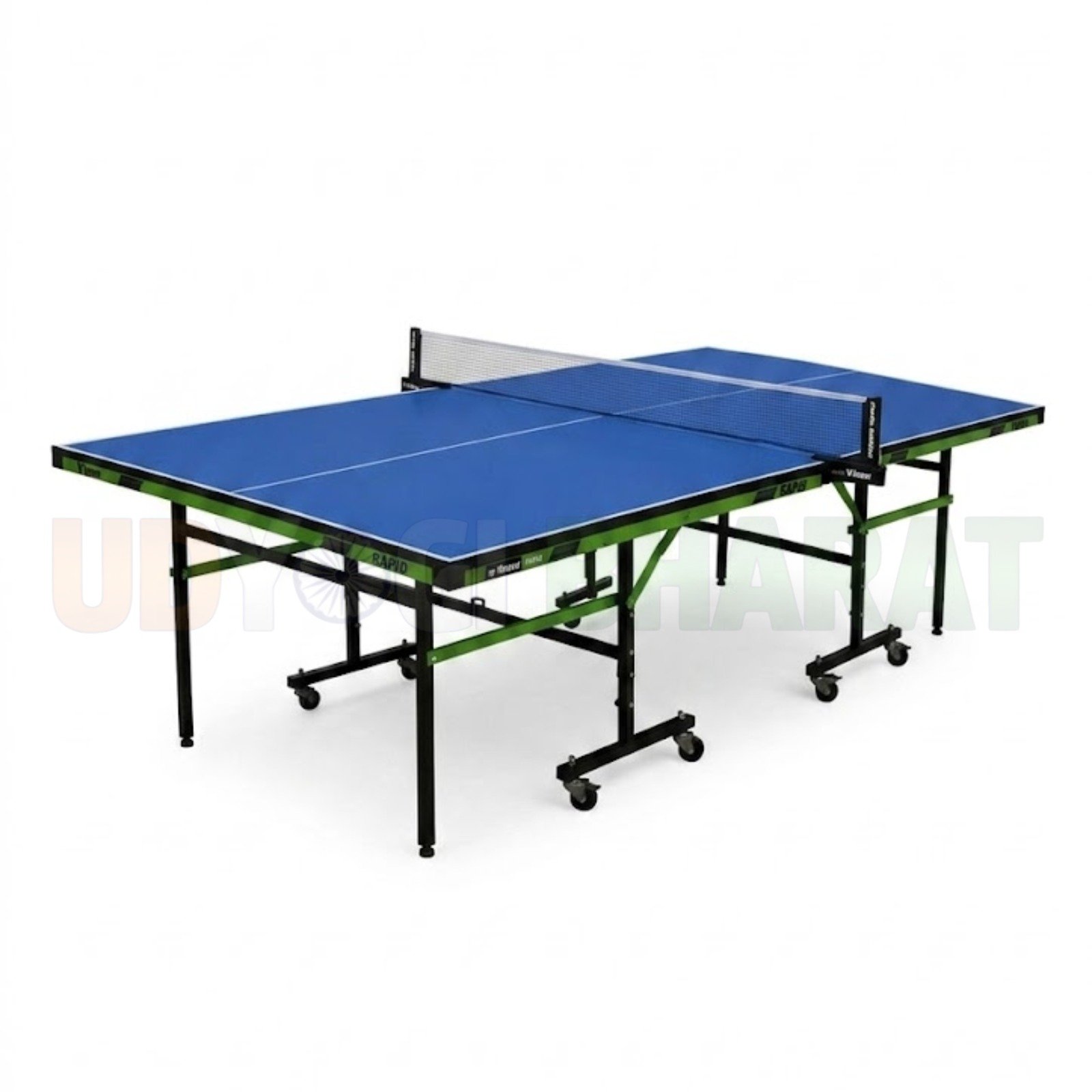 Rollaway Indoor Table Tennis Table (Blue)